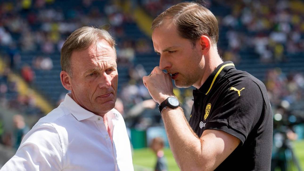 Zwischen Hans-Joachim Watzke (l.) und Trainer Thomas Tuchel gab es beim BVB einen Dissens