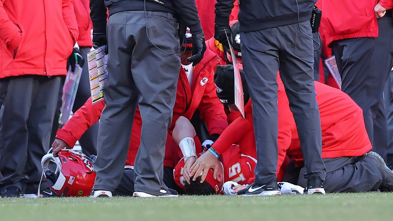 Patrick Mahomes verletzte sich schwer