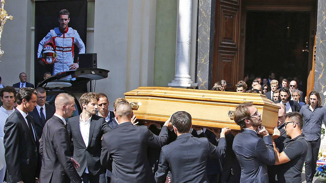 Formel 1 nimmt Abschied von Bianchi