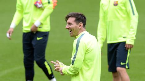 Lionel Messi steht nach zwei Monaten Verletzungspause vor seinem Comeback 