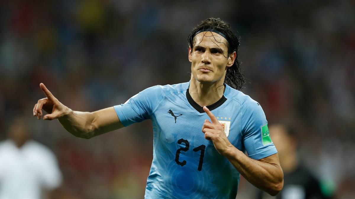 PLATZ 5: Edinson Cavani (Uruguay) - 3 Tore