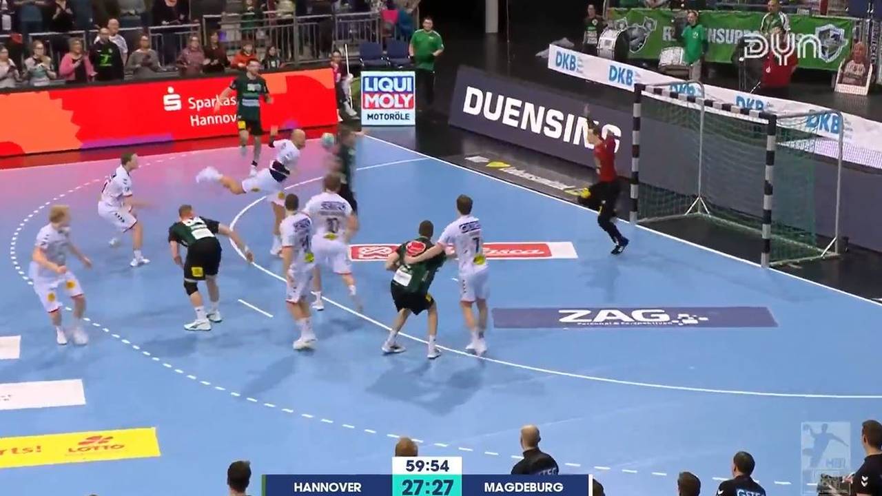 HBL: TSV Hannover-Burgdorf - SC Magdeburg (Highlights)
