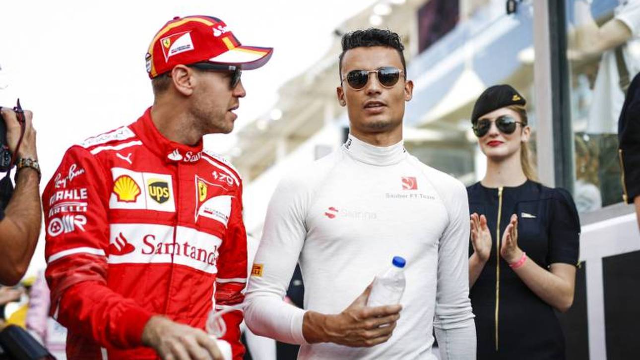Pascal Wehrlein (r.) fuhr in der Formel 1 noch zusammen mit Sebastian Vettel