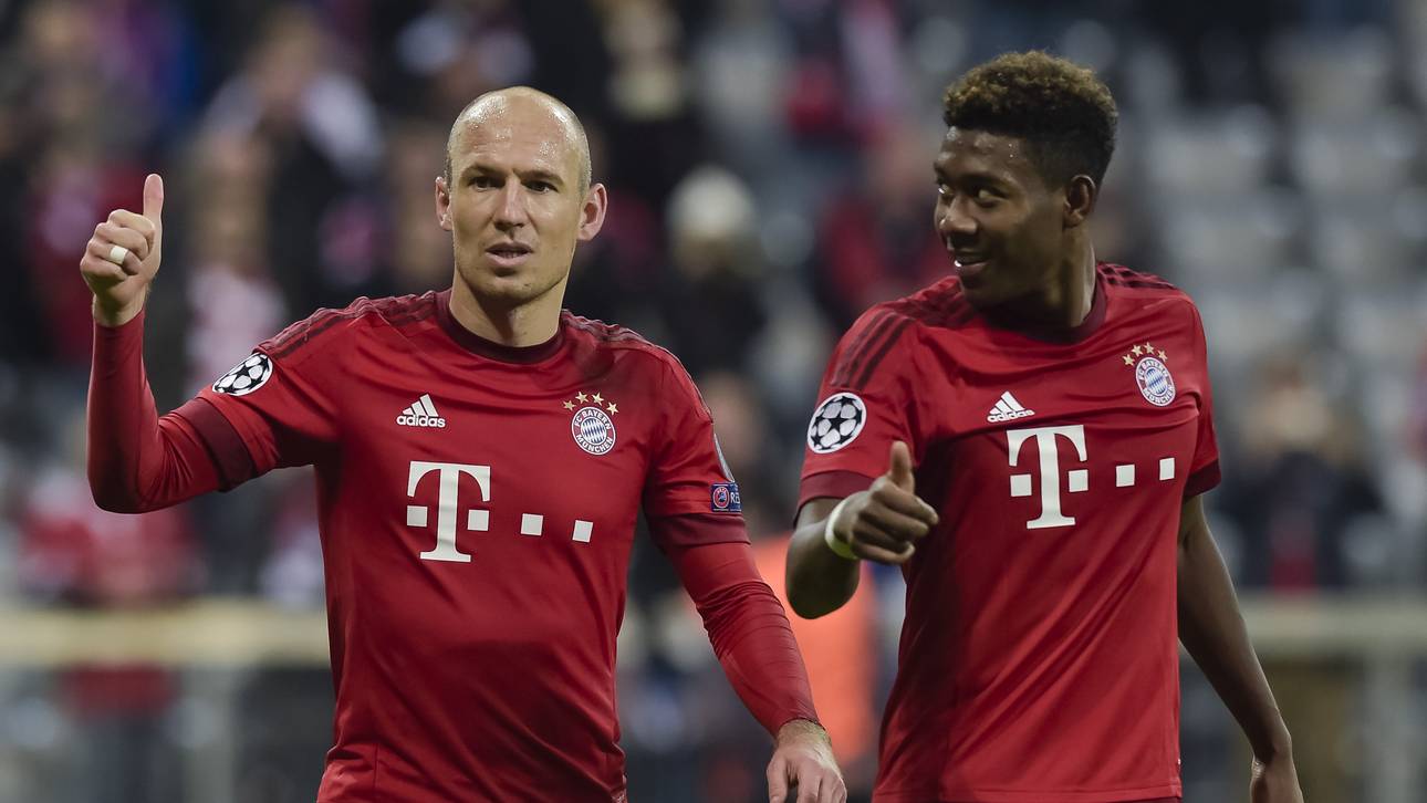 Robben und Alaba zurück im Training