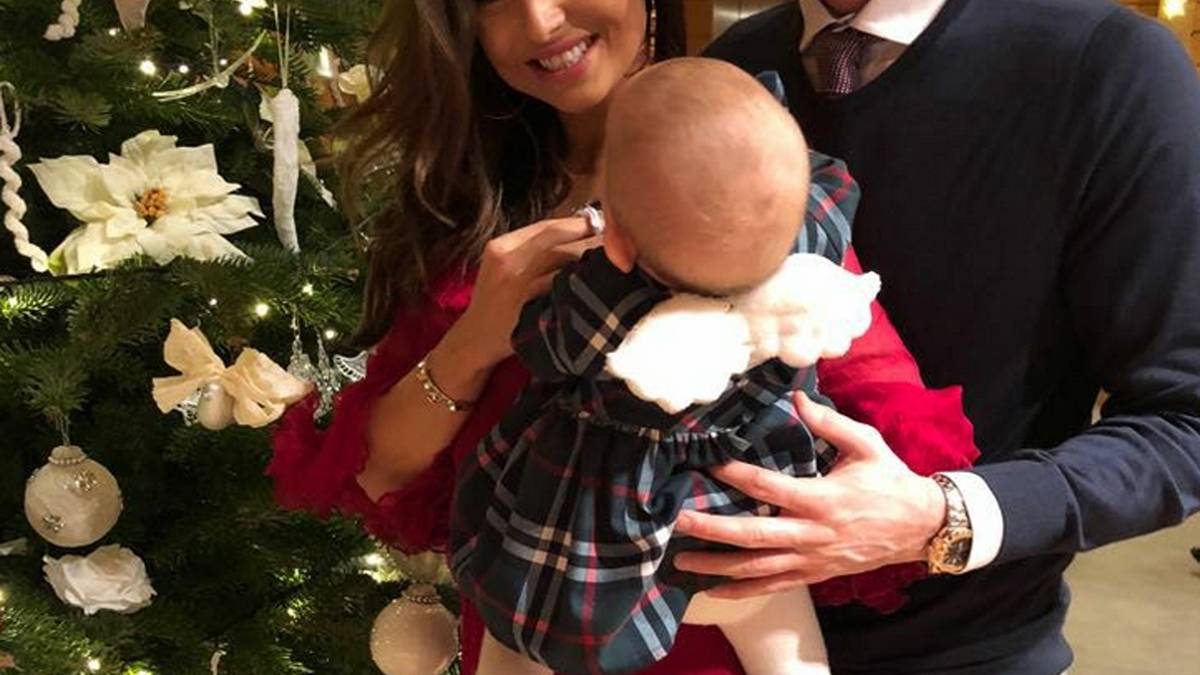 Robert Lewandowski und seine Anna feiern ihr erstes Weihnachtsfest mit Töchterchen Klara