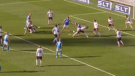 Hansa Rostock - Wehen Wiesbaden: Tore und Highlights | 3. Liga