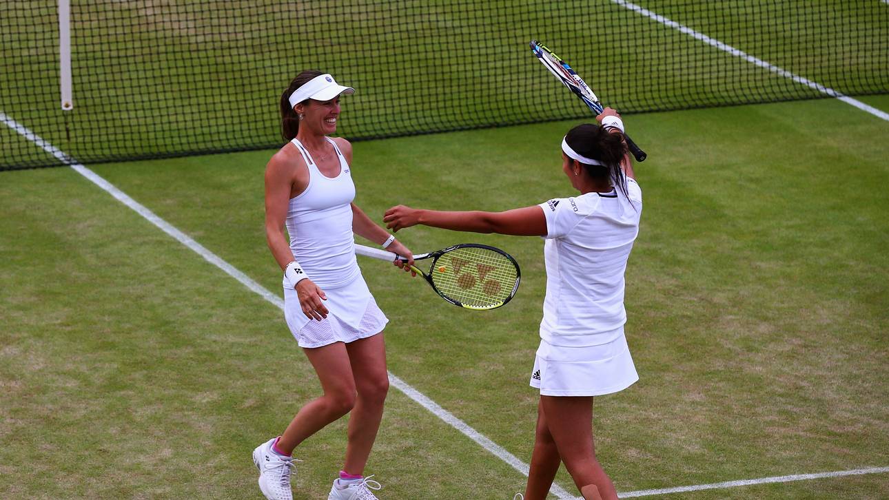 Hingis zweimal im Wimbledon-Finale