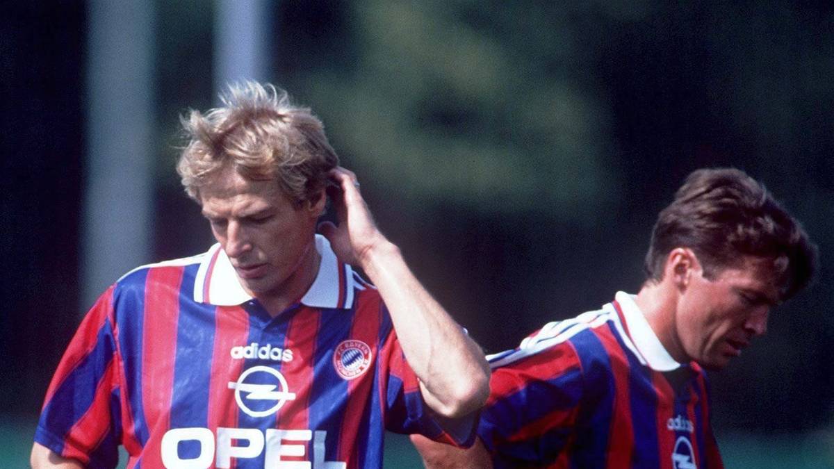 So wettet Lothar Matthäus im Jahr 1994 mit Uli Hoeneß, dass Klinsmann keine 14 Saisontore für den Rekordmeister schießen werde. Der Mittelstürmer schafft es allerdings und erleichtert den ehemaligen Weltfußballer so um 10.000 Mark