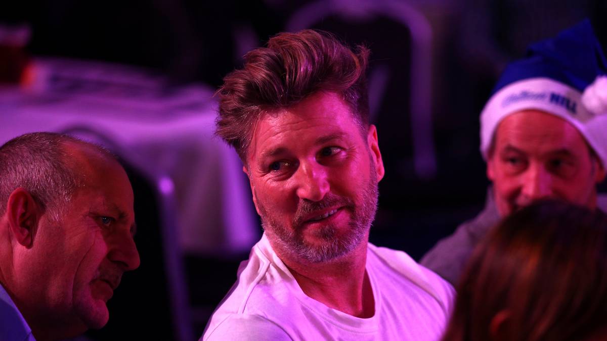 Auch der ehemalige walisische Nationalspieler Robbie Savage stattet dem Ally Pally einen Besuch ab