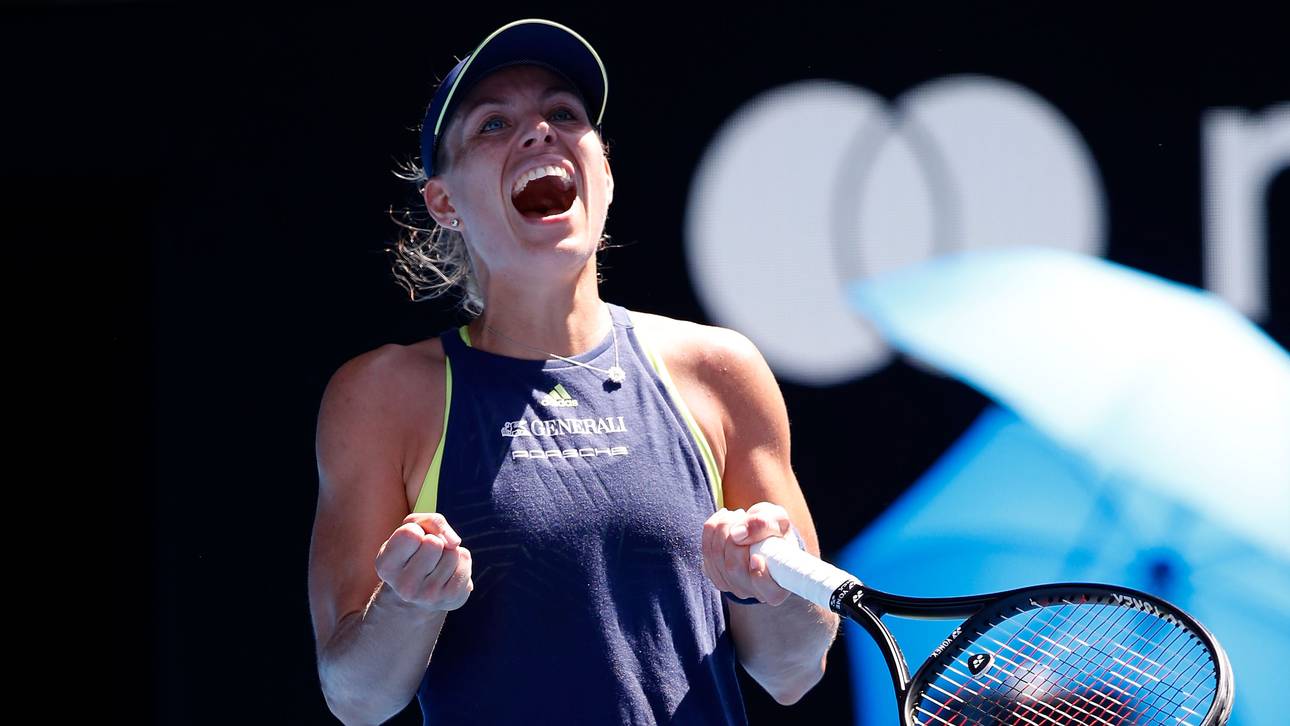 Kerber beweist Siegermentalität