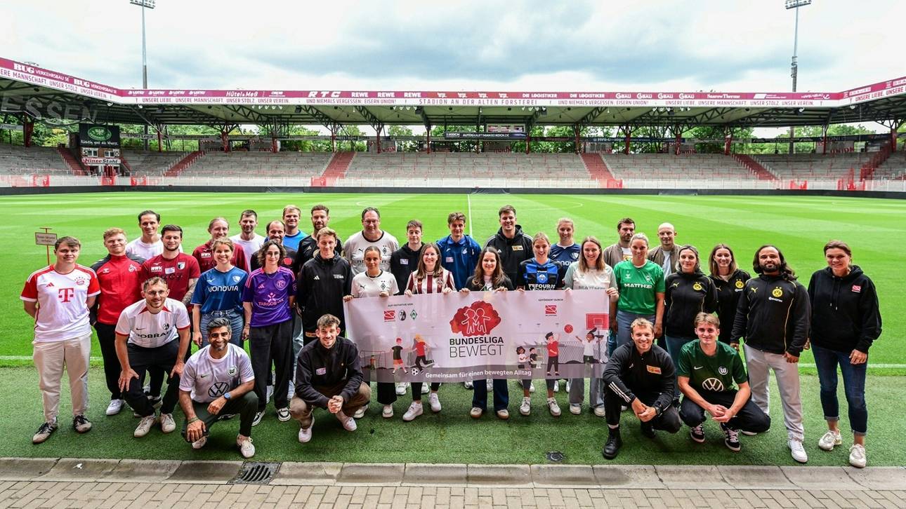 DFL-Bündnis „Bundesliga bewegt“ wächst auf 21 Vereine an