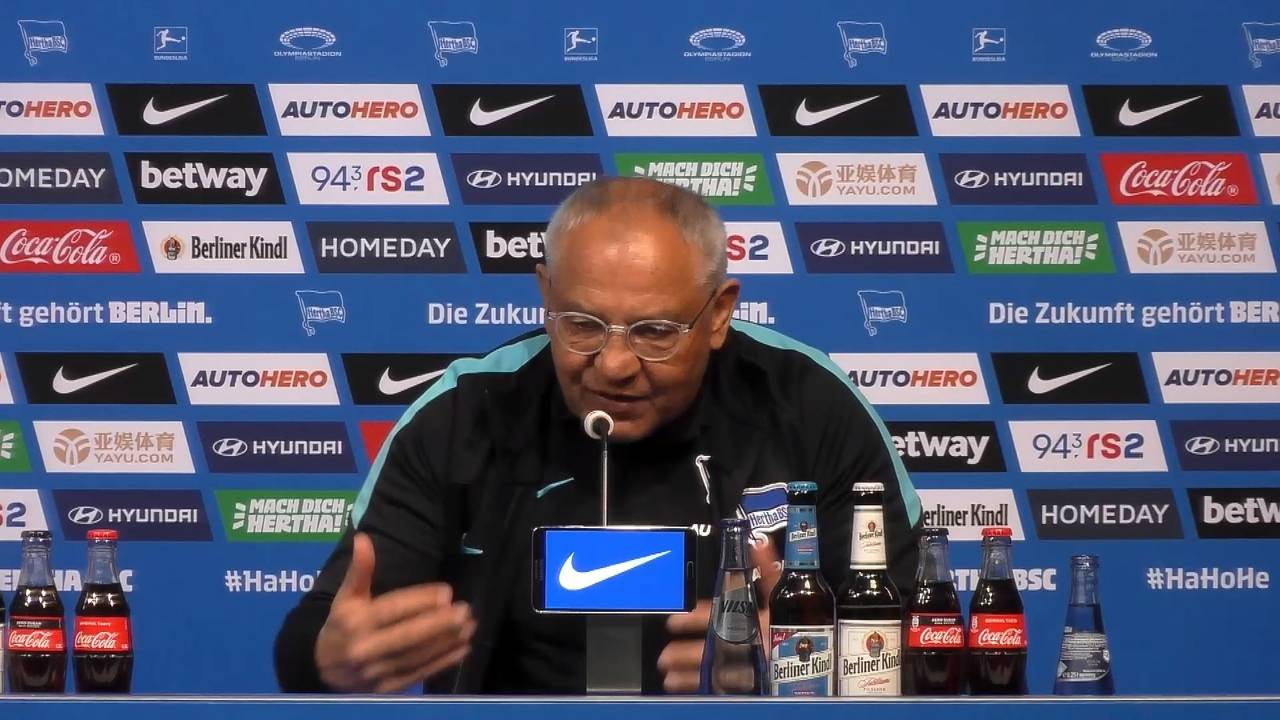 Hertha BSC: Felix Magath wird nach dem Sieg von Eintracht Frankfurt emotional