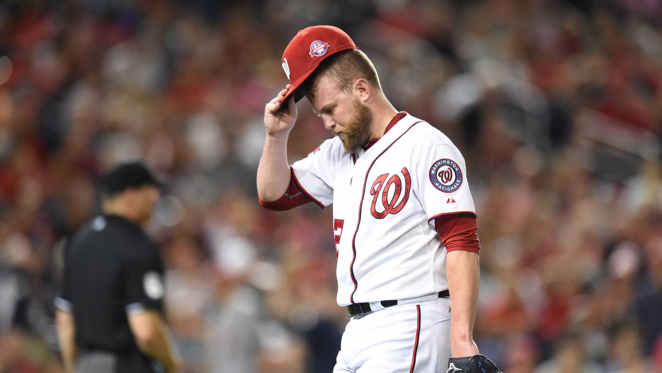 Wutanfall: Storen bricht sich Daumen