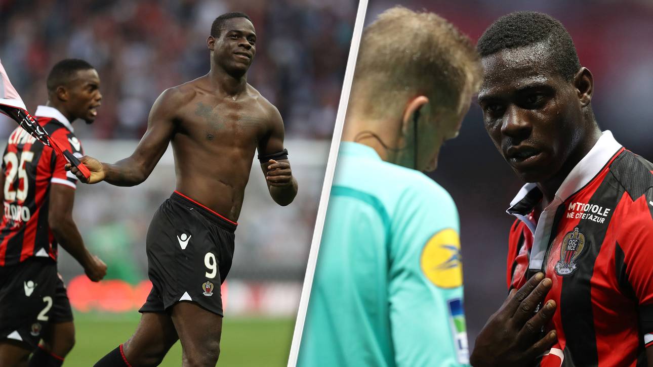 Balotelli: Siegtor und Gelb-Rot