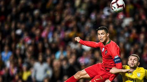 Cristiano Ronaldo trifft mit Portugal auf Serbien