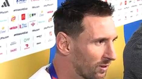 Lionel Messi spricht nach dem irren Comeback gegen Ägypten über seinen verschossenen Elfmeter – und die riesige Erleichterung beim Ausgleich.