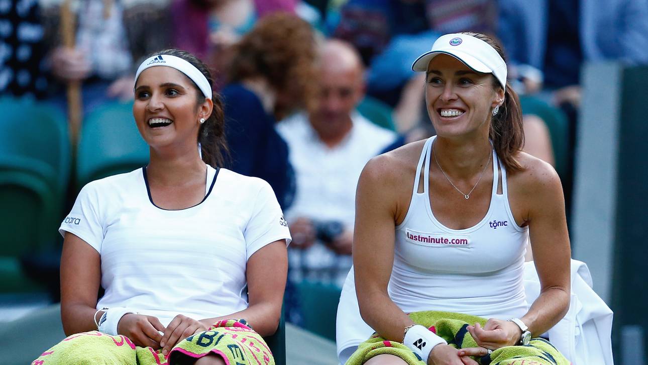 Doppel-Titel für Hingis in Wimbledon