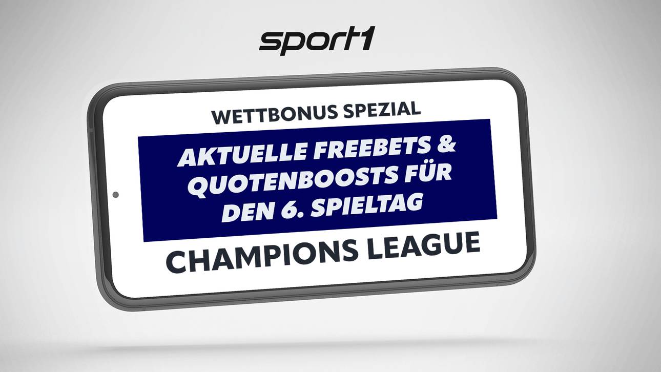 Champions League: Gratiswetten & Bonusangebote zum 6. Spieltag