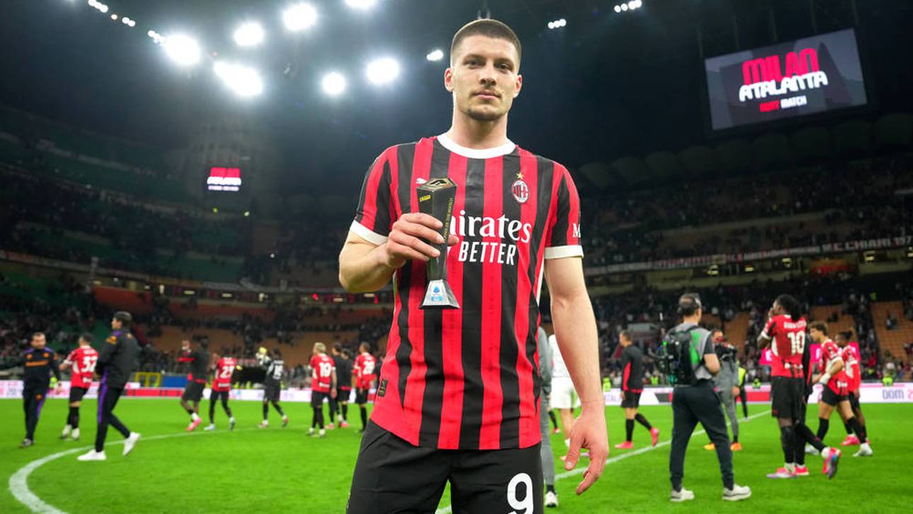 Luka Jovic kommt bei Milan nur selten zum Einsatz