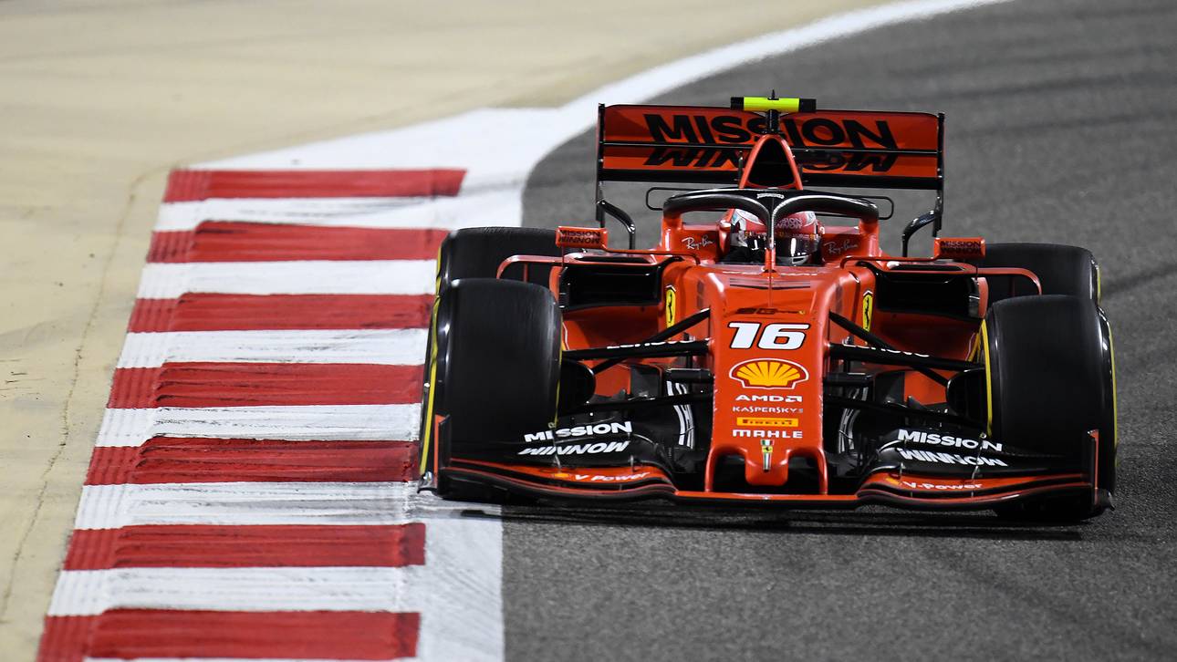 Leclerc fuhr auf fünf Zylindern