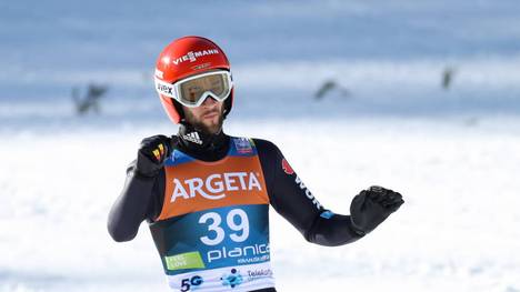 Markus Eisenbichler wird Zweiter in Planica