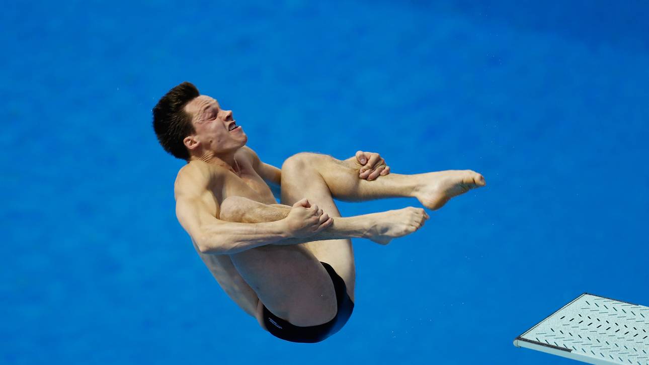 Hausding Zweiter vom 3-m-Brett