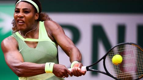 Serena Williams steht im Achtelfinale der French Open