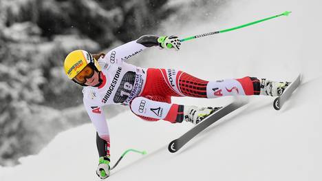 Audi FIS Alpine Ski World Cup - Women's Super G Bei der Abfahrt in Garmisch-Partenkirchen hat sich Cornelia Hütter schwerer verletzt als zuerst angenommen