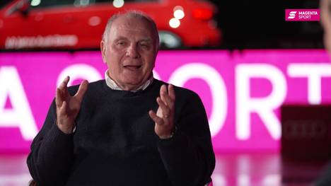 Im Interview mit Magenta Sport spricht Bayerns Ehrenpräsident Uli Hoeneß über die jüngsten Meilensteine der Bayern Basketballer. Ein Projekt, das ihm sehr am Herzen liegt.