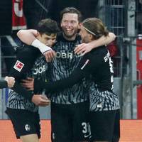 Der SC Freiburg knüpft an seinen Auftritt unter der Woche in der Europa League an. Michael Gregoritsch wird in Mainz erneut zum Matchwinner.
