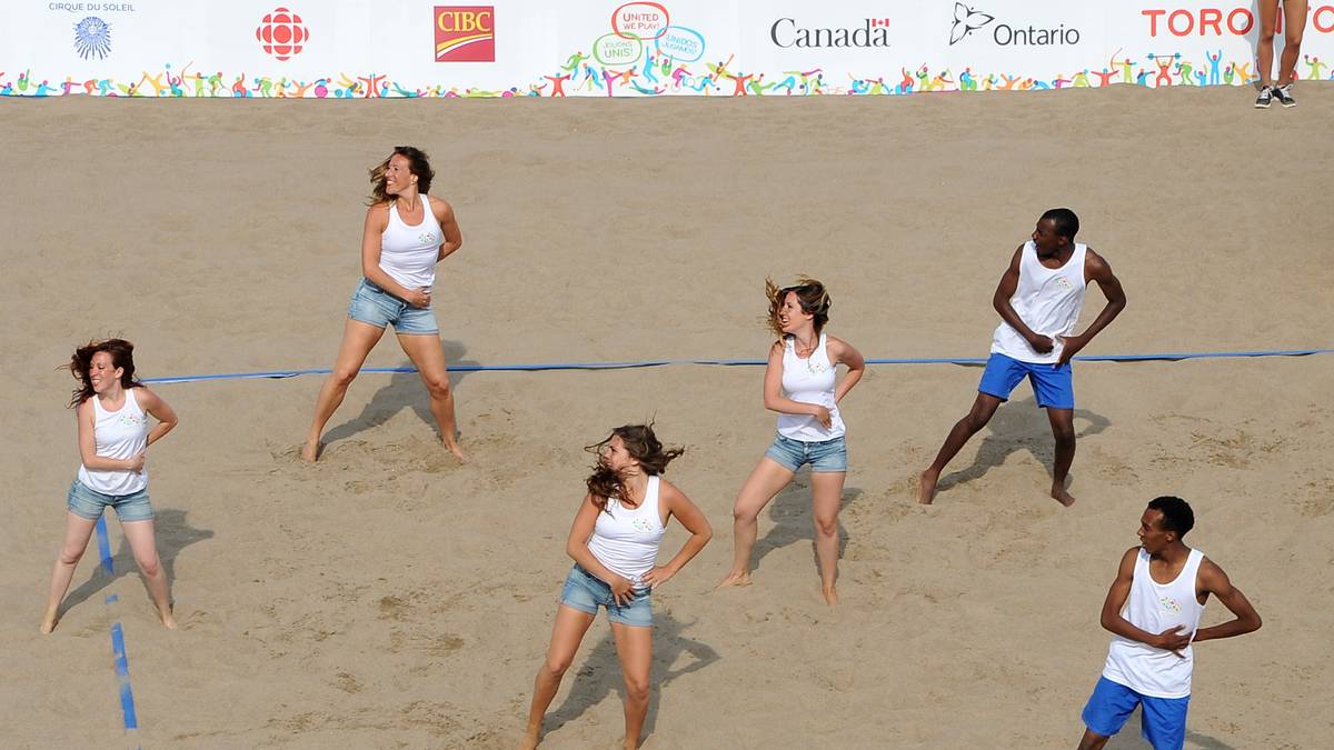 Für das richtige Rahmenprogramm ist beim Beachvolleyball natürlich auch stets gesorgt. Die WM kann kommen!