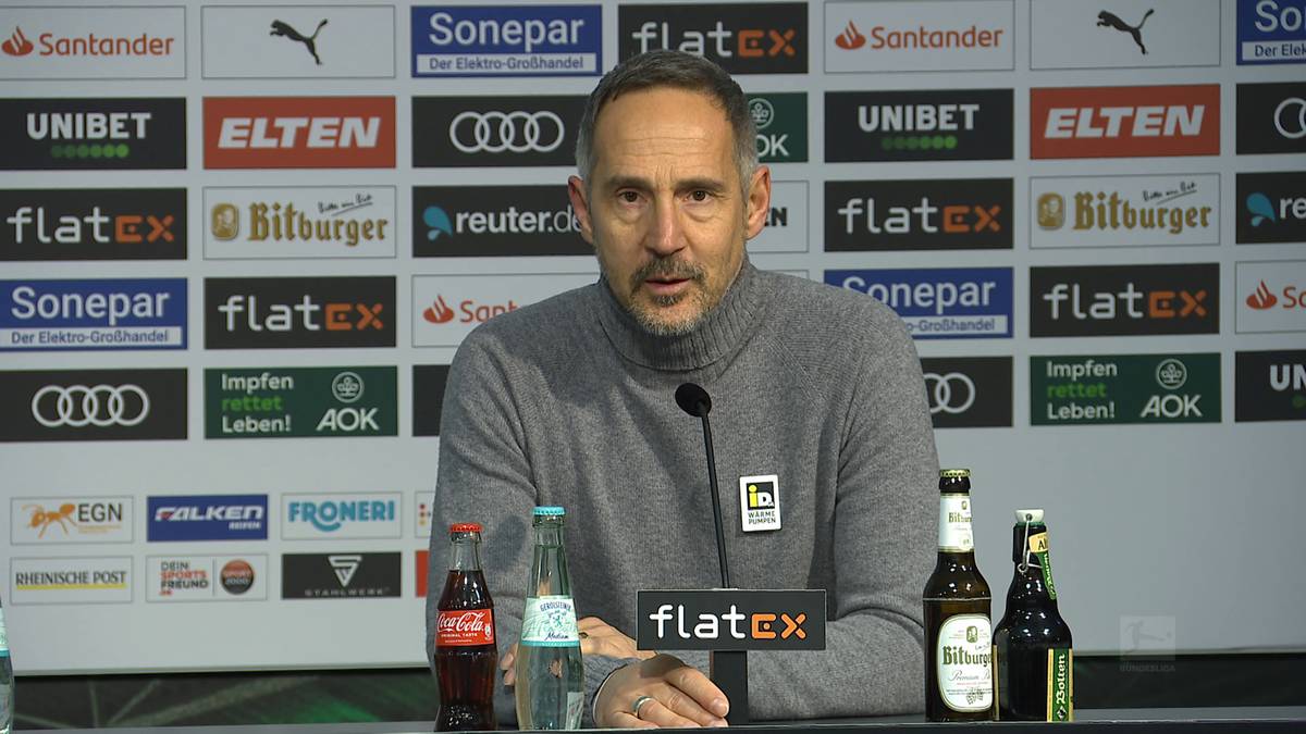 Adi Hütter zu der Situation um Matthias Ginter bei Borussia Mönchengladbach