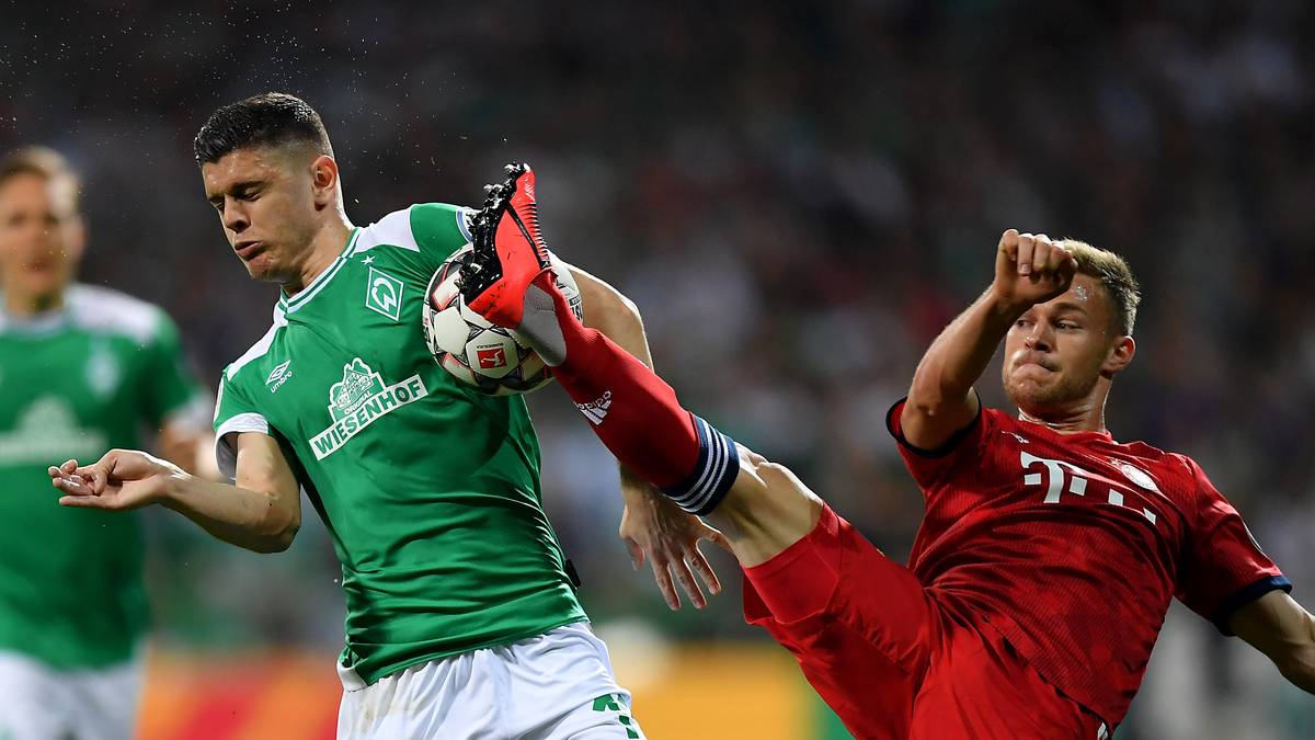 JOSHUA KIMMICH: Nicht sein bester Auftritt. Leistete sich in der ersten Hälfte ungewohnt viele Fehlpässe. Ihn zog es häufig ins Zentrum, wodurch Vordermann Gnabry ein wenig in der Luft hing. Verlor auch am Mittelkreis den Ball vor dem 2:2 durch Rashica. SPORT1-Note 4