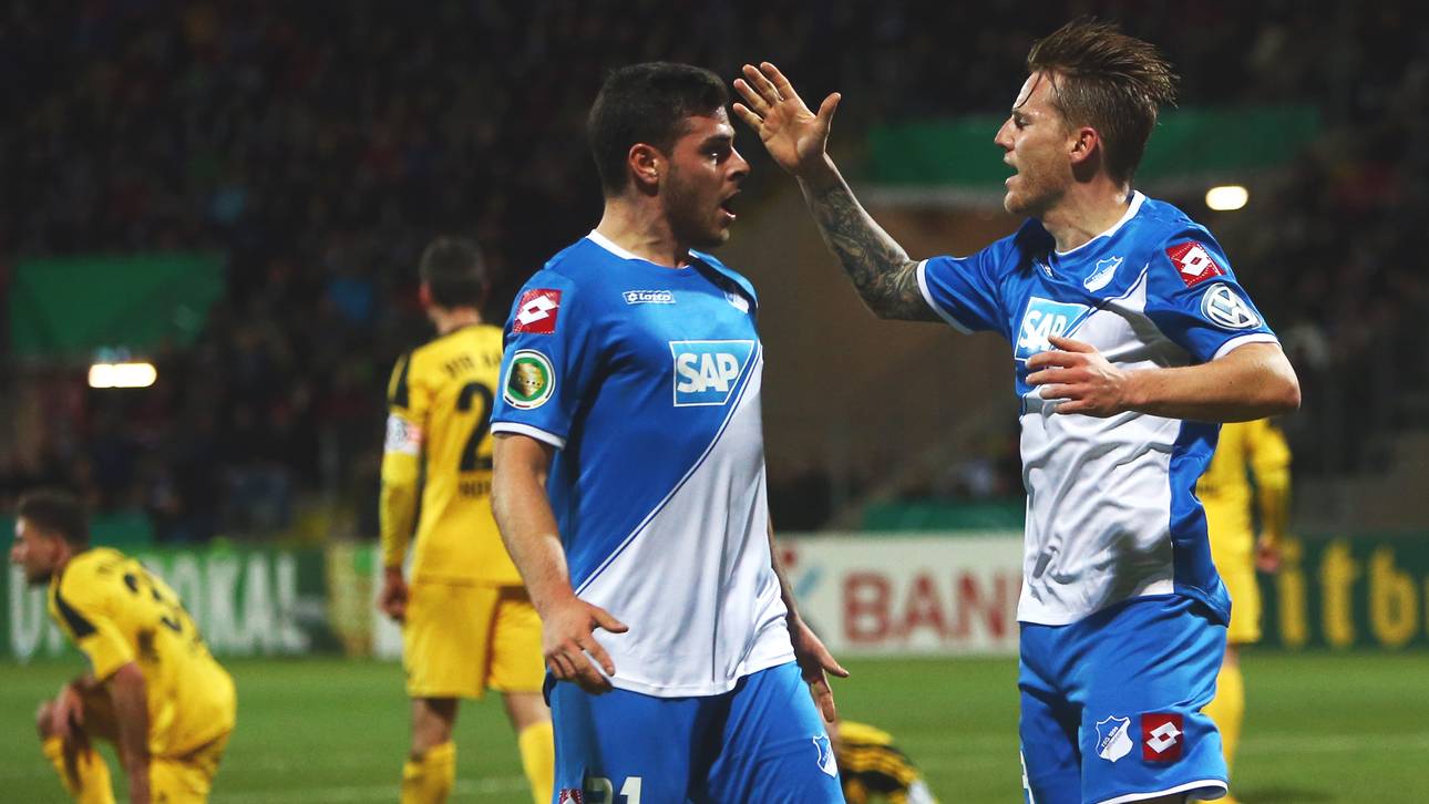 Hoffenheim erreicht Viertelfinale