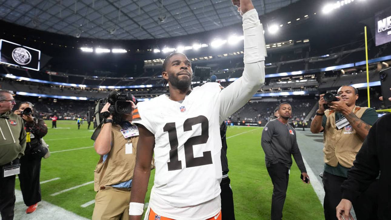 Shedeur Sanders überzeugt bei den Cleveland Browns