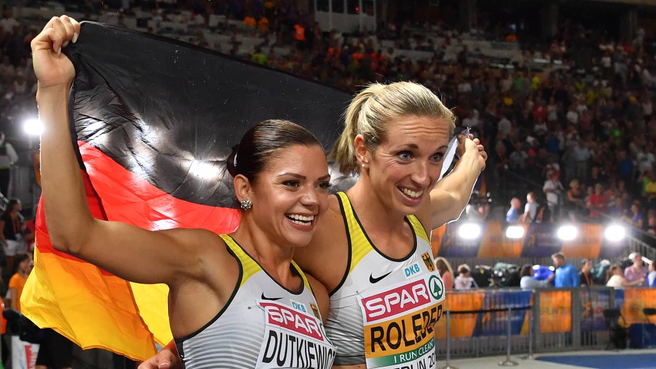 Dutkiewicz und Roleder jubeln