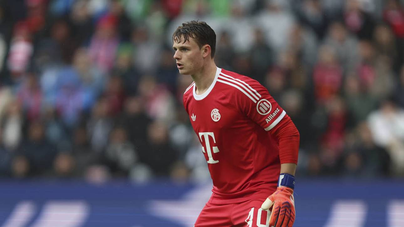 Jonas Urbig vertrat Manuel Neuer im Bayern-Tor