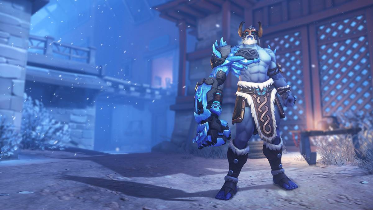 Overwatch: Winter Wonderland 2019: Doomfist - Eisriese