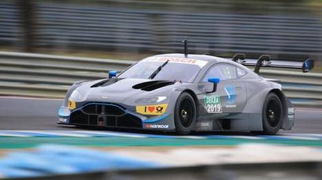 Der neue Aston Martin Vantage sammelt in Jerez Kilometer