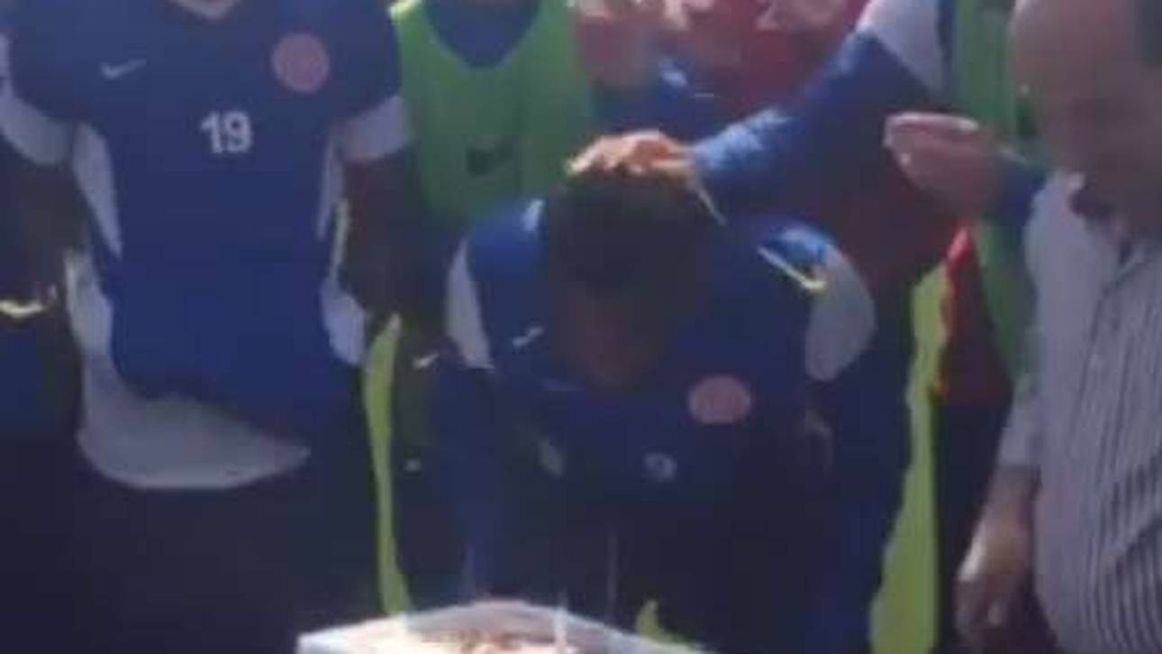 Eto’o zum Geburtstag paniert