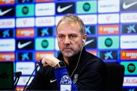 Auf der Pressekonferenz vor dem Spiel gegen Getafe wurde Hansi Flick von einem Hustenanfall übermannt und musste die PK gleich zweimal unterbrechen. 