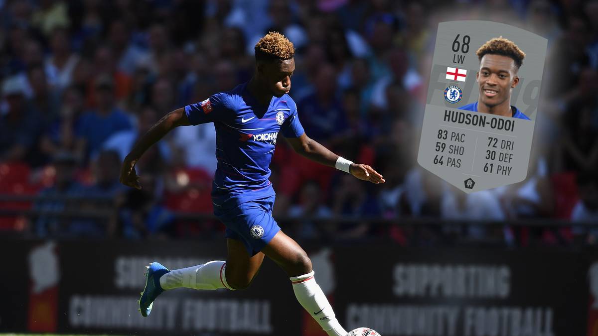 CALLUM HUDSON-ODOI (Linksaußen/Chelsea): Stärke 68 - Potenzialwert 87. Der 17-jährige Engländer stammt aus einer Fußballfamilie und auch seine Karriere sieht mit seinen jungen Jahren vielversprechend aus. Er spielte bereits für Englands U16-, U17- und U18-Auswahl