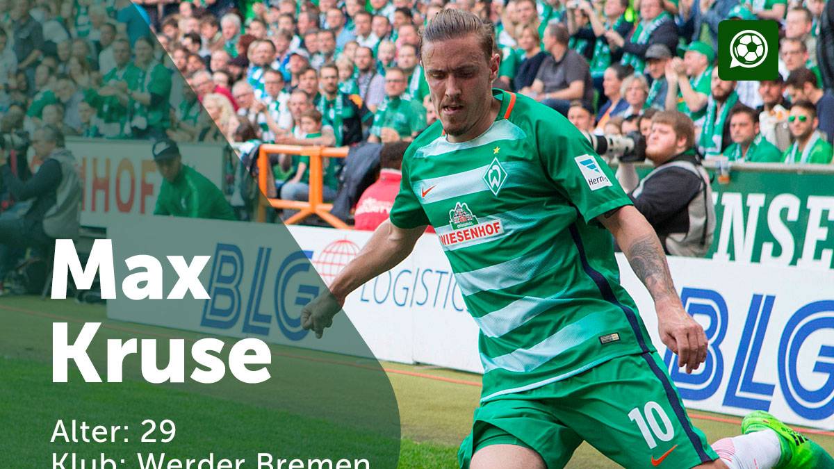 MAX KRUSE: Der Ex-Nationalspieler hat bei Werder Bremen wieder zu alter Stärke gefunden. In 17 Rückrunden-Spielen erzielte er 13 seiner 15 Saisontore. Für Werder wird es schwierig, ihn zu halten