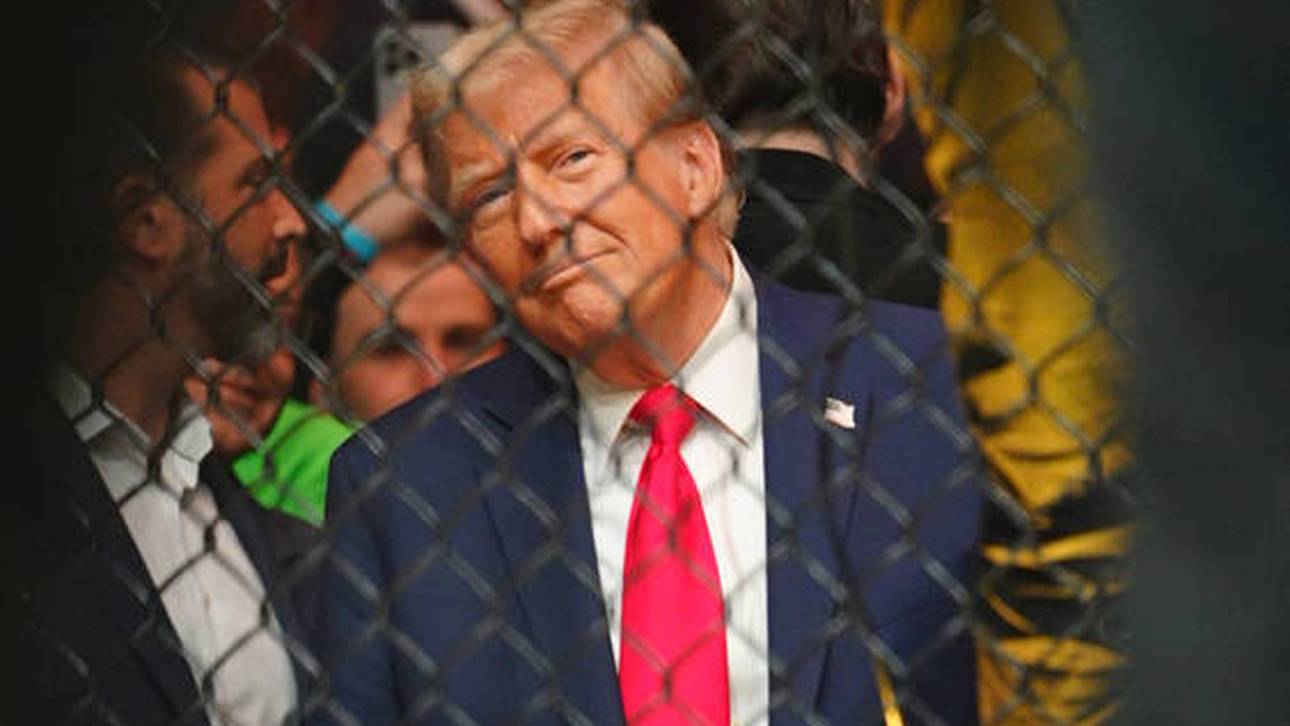 UFC-Knall vor Trumps Augen