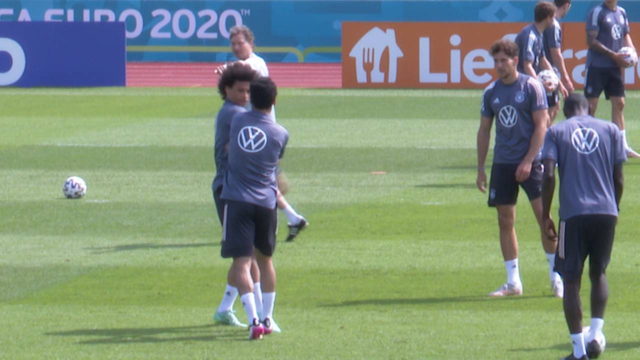 EM 2021: Trainingszoff? Hier beharken sich Ilkay Gündogan und Leroy Sané