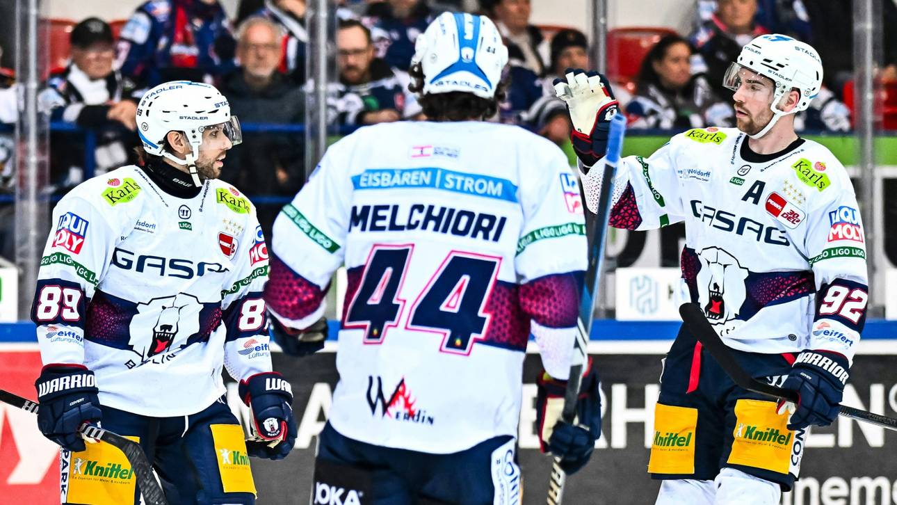 Eisbären lassen nichts anbrennen