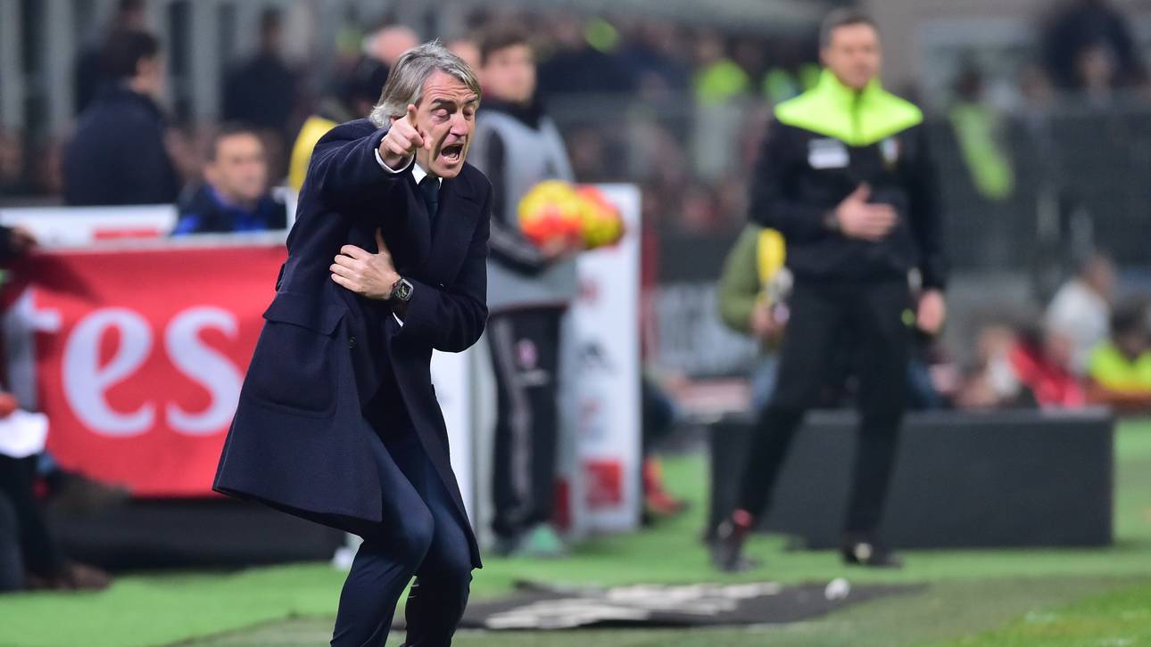 Mancini sorgt für Stinkefinger-Eklat