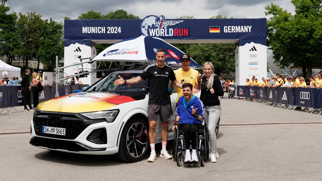 Moritz Brückner setzt sich immer wieder für den Wings for Life World Run ein