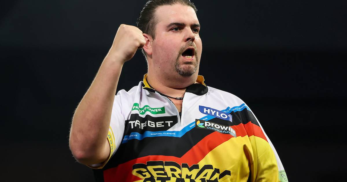 Darts-WM: Gabriel Clemens liefert Show! Big Fish bei dominantem ...