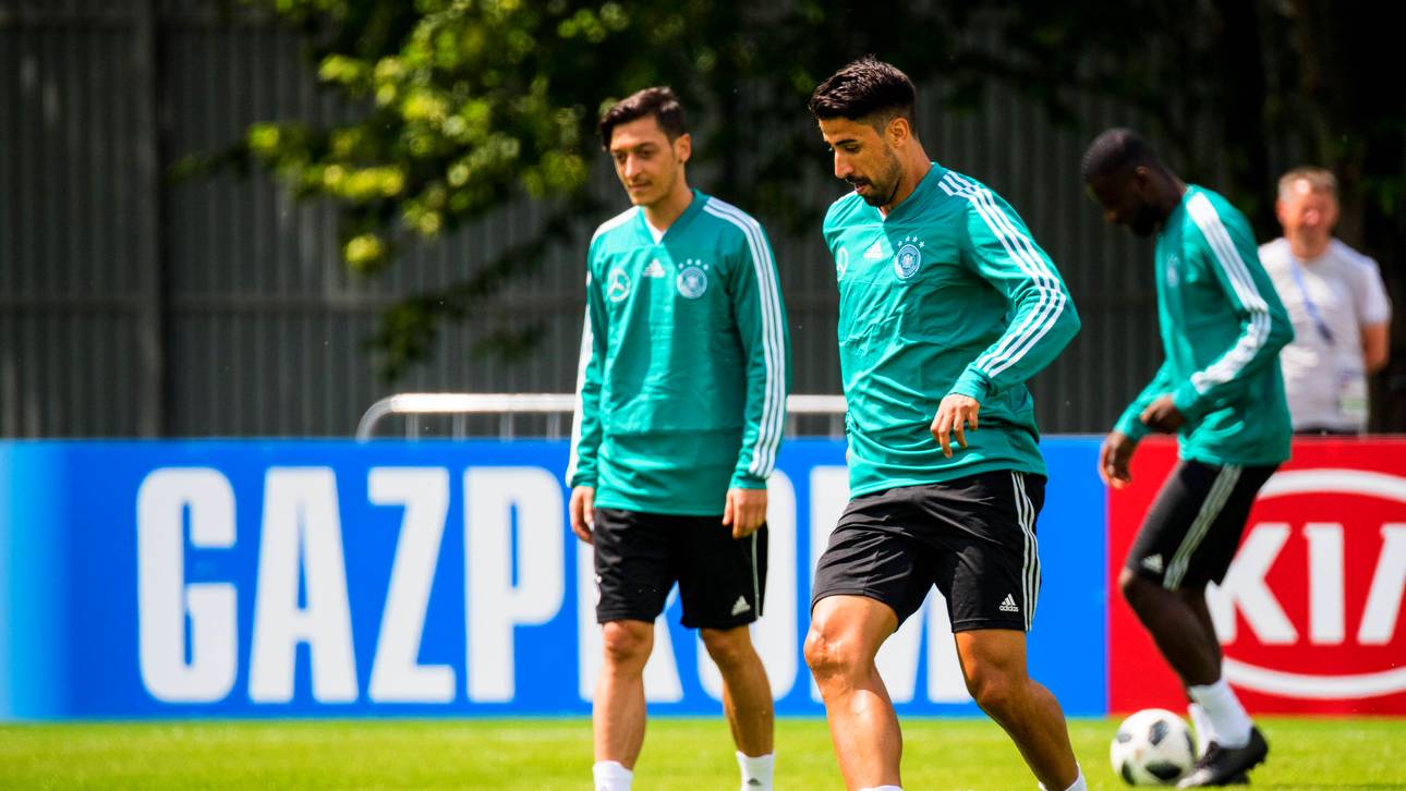 Khedira wieder zurück im Training